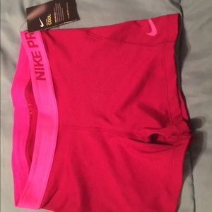 Nike pro compression shorts
